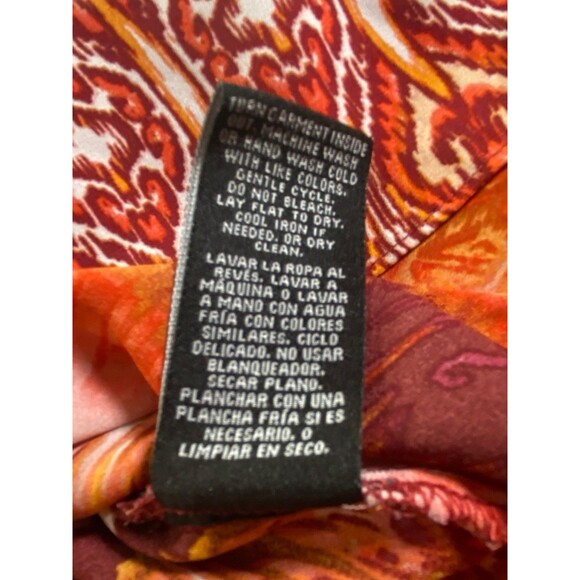 Zac & Rachel Multicolor Tunic Blouse With A Zipper Front Closure Size XL - Picture 5 of 12